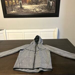 Nike Sportswear Tech Fleece Windrunner Dark Grey Heather/Black size S